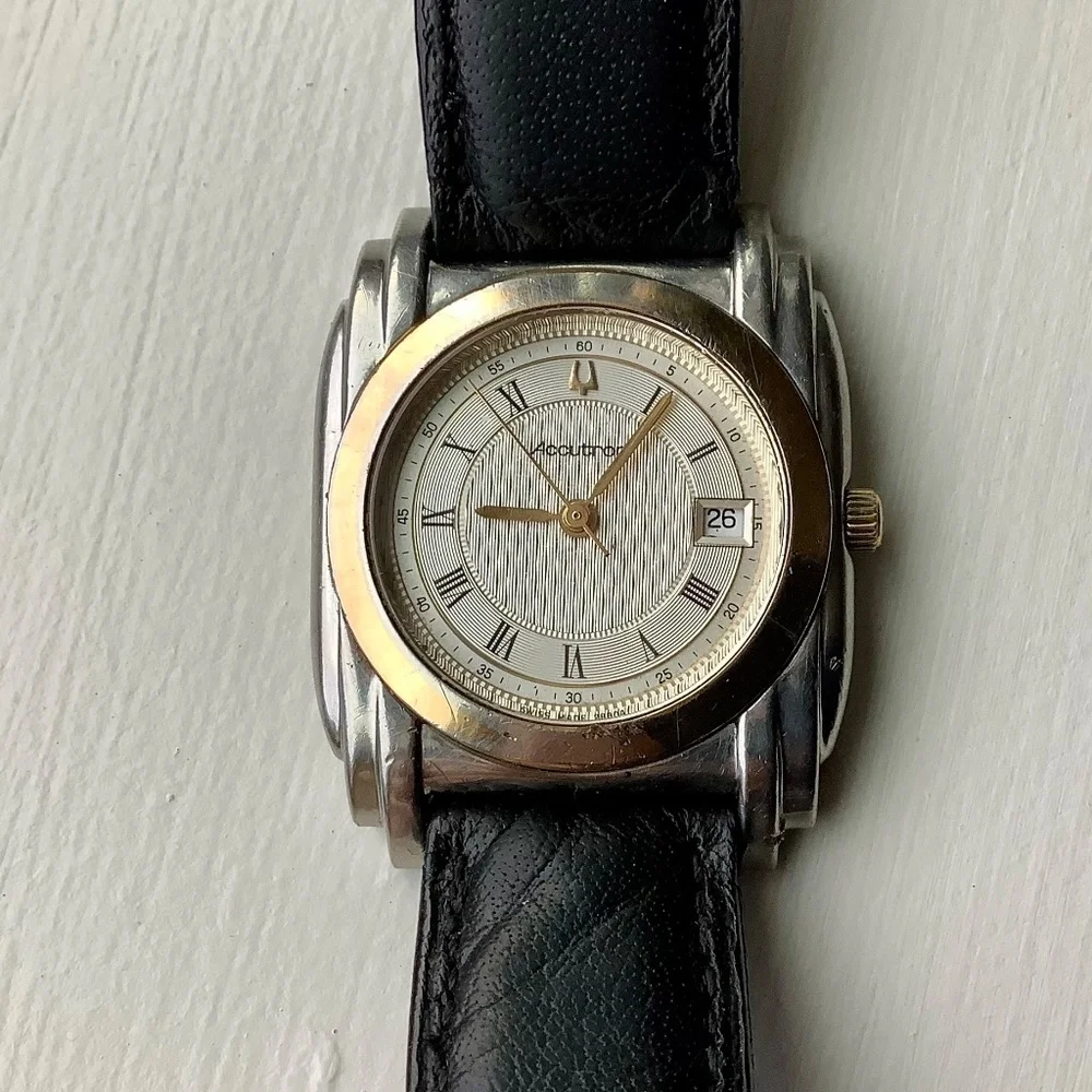 Swiss Women’s Bulova Accutron Art Deco Empire 28804 quartz watch - Picture 2 of 14